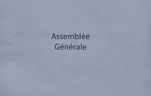 Assemblée générale des adhérents